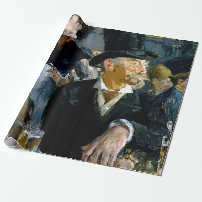 Edouard Manet - Im Café Geschenkpapier (Ungerollt)