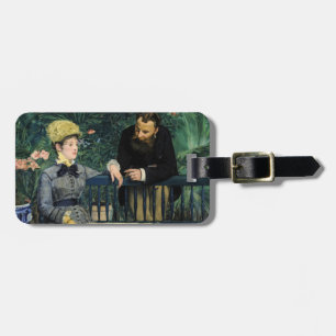 Edouard Manet - Im Gewächshaus Gepäckanhänger