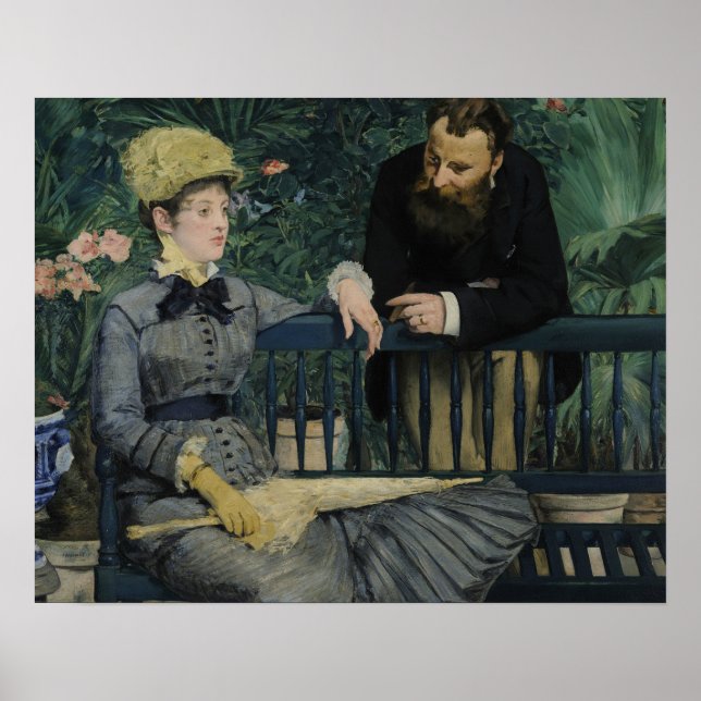 Edouard Manet - Im Konservatorium Poster (Vorne)