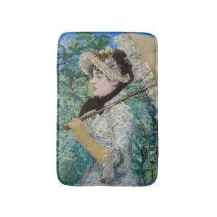 Edouard Manet - Jeanne / Frühling Badematte