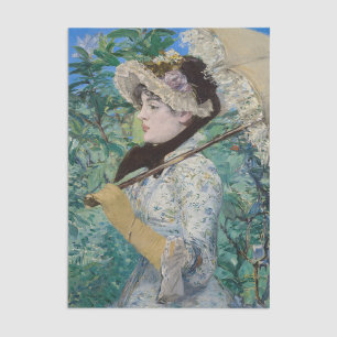 Edouard Manet - Jeanne / Frühling Seidenpapier