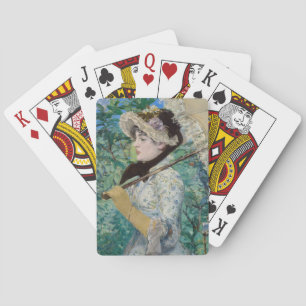 Edouard Manet - Jeanne / Frühling Spielkarten