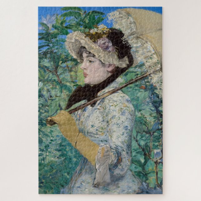 Edouard Manet - Jeanne / Spring Puzzle (Vertikal)