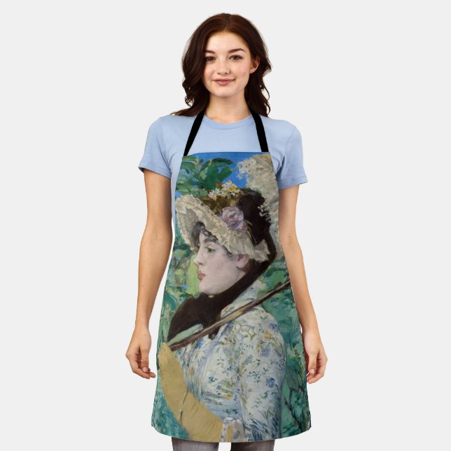 Edouard Manet - Jeanne / Spring Schürze (Getragen)