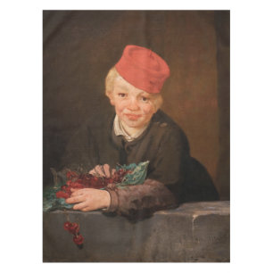 Edouard Manet - Junge mit Kirschen Tischdecke
