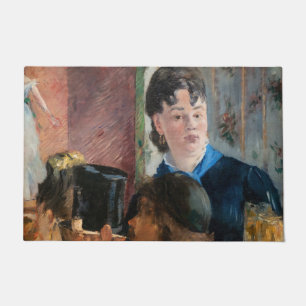Edouard Manet - Kellnerin Servierbier Fußmatte