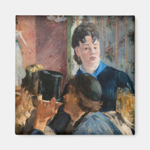 Edouard Manet - Kellnerin serviert Bier Magnet