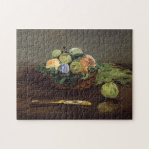 Edouard Manet - Korb mit Früchten Puzzle