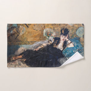Edouard Manet - Lady with Fans Badhandtuch Set