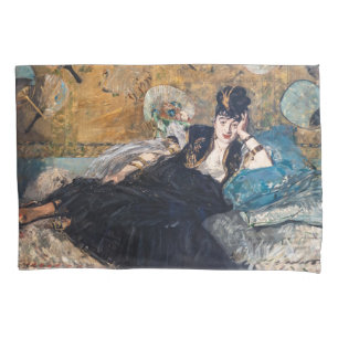 Edouard Manet - Lady with Fans Kissenbezug