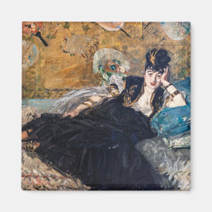 Edouard Manet - Lady with Fans Magnet