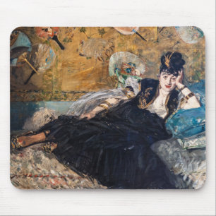 Edouard Manet - Lady with Fans Mousepad
