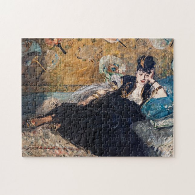 Edouard Manet - Lady with Fans Puzzle (Horizontal)