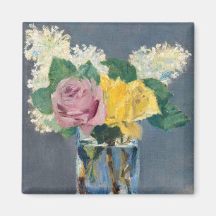Edouard Manet - Lilacs und Rose Magnet