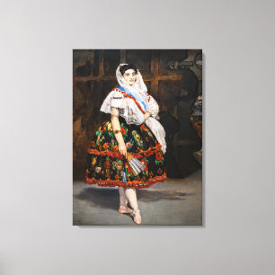 Edouard Manet - Lola de Valence Leinwanddruck