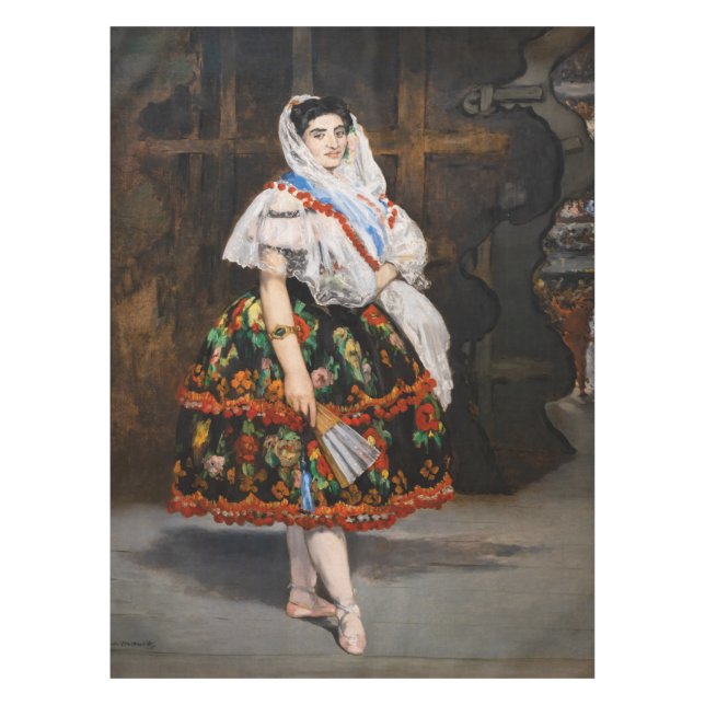 Edouard Manet - Lola de Valence Tischdecke (Vorderseite)