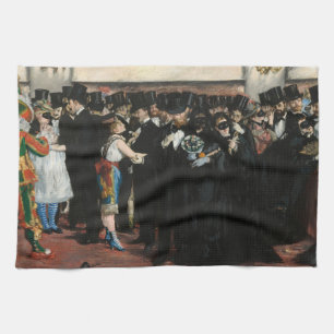 Edouard Manet - Maskenball in der Oper Geschirrtuch