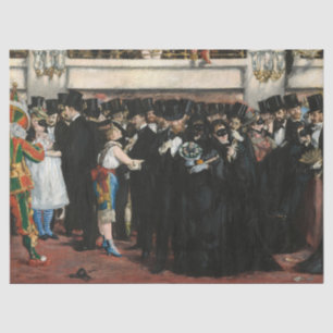 Edouard Manet - Maskenball in der Oper Seidenpapier