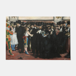 Edouard Manet - Maskierter Ball an der Oper Fußmatte