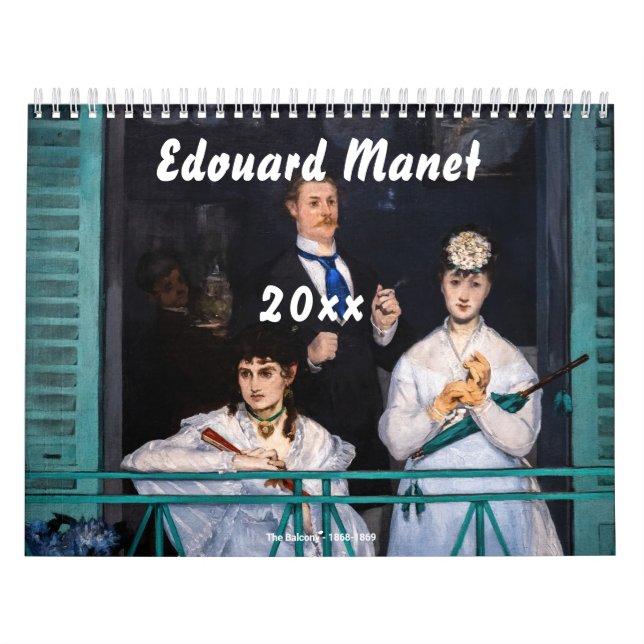 Edouard Manet Masterpiece Selection Kalender (Titelbild)