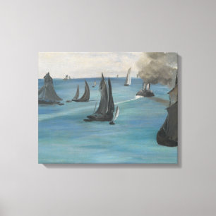 Edouard Manet - Meerblick, ruhiges Wetter Leinwanddruck
