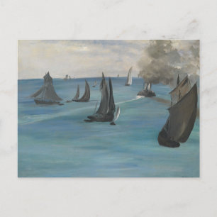 Edouard Manet - Meerblick, ruhiges Wetter Postkarte