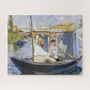 Edouard Manet - Monet in seinem Studio-Boot Puzzle