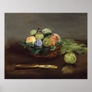 Edouard Manet - Obstkorb Poster
