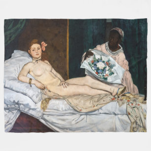 Edouard Manet - Olympia Fleecedecke