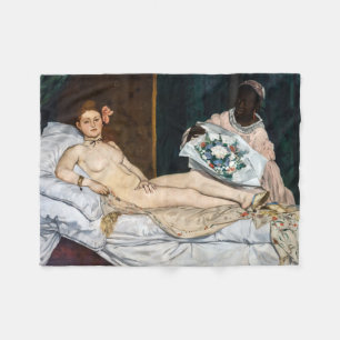 Edouard Manet - Olympia Fleecedecke