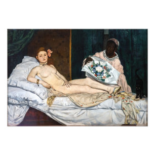 Edouard Manet - Olympia Fotodruck
