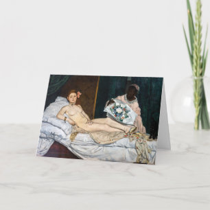 Edouard Manet - Olympia Karte
