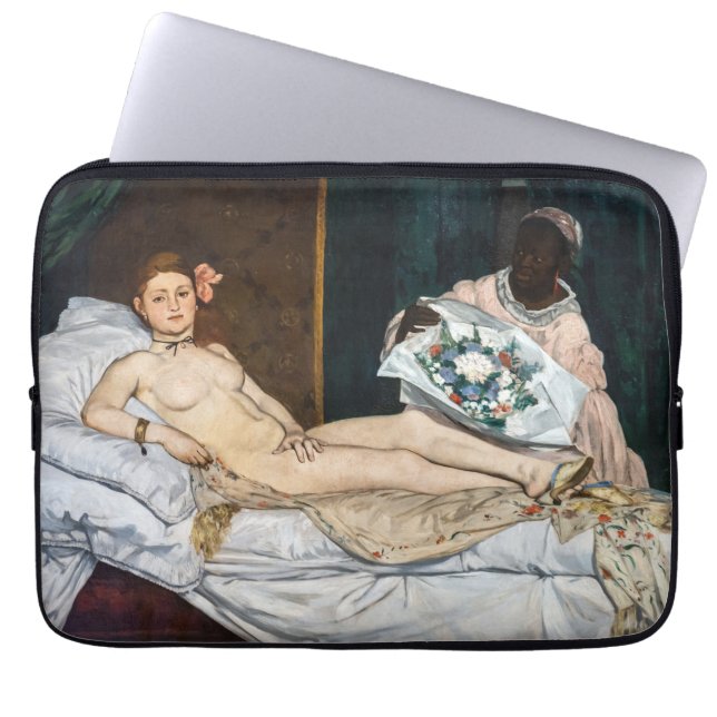 Edouard Manet - Olympia Laptopschutzhülle (Vorderseite)