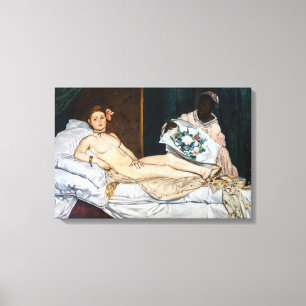 Edouard Manet - Olympia Leinwanddruck