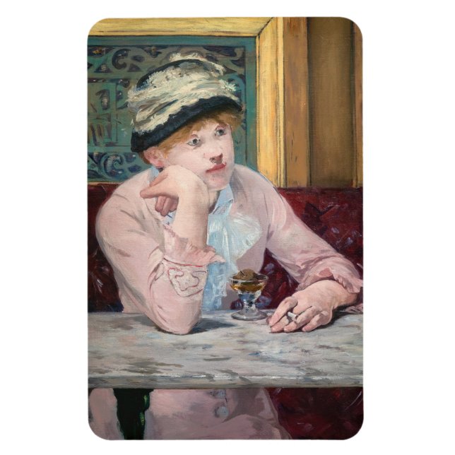 Edouard Manet - Pflaumenbrandy Magnet (Vertikal)