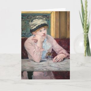 Edouard Manet - Plum Brandy Karte