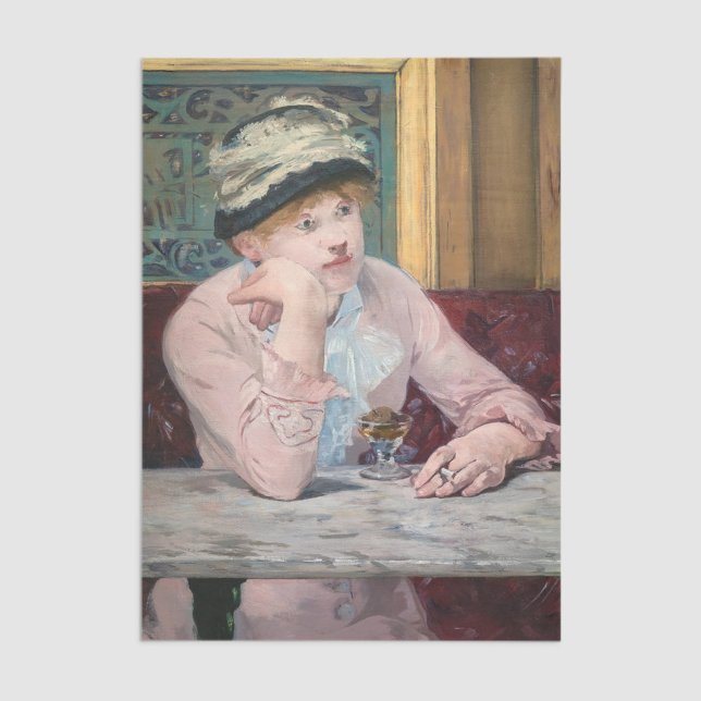 Edouard Manet - Plum Brandy Seidenpapier (Von Creator hochgeladen)