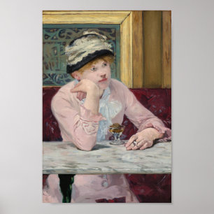 Edouard Manet Plum Brandy Wall Art Poster