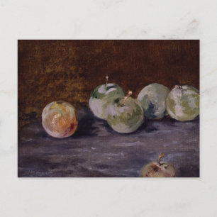 Edouard Manet - Plums Postkarte