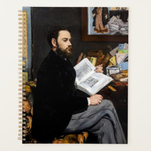 Edouard Manet - Porträt von Emile Zola Planer