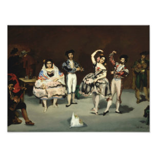 Edouard Manet - Spanisches Ballett Fotodruck