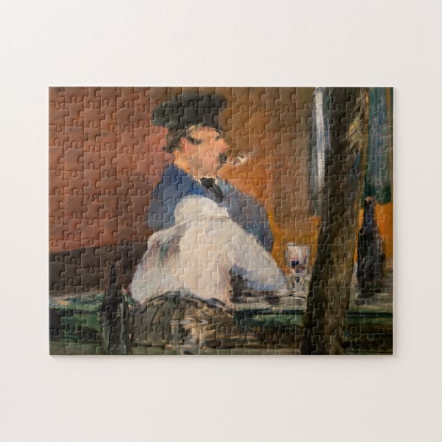 Edouard Manet - The Bar, Le Bouchon Puzzle (Horizontal)