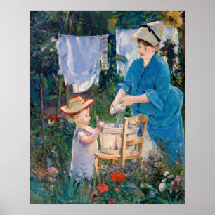 Edouard Manet - Wäsche Poster