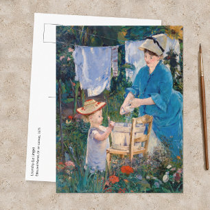 Edouard Manet - Wäsche Postkarte