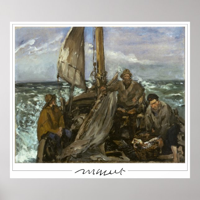 Édouard Manet Zedign Art Poster #15 — 2 (Vorne)