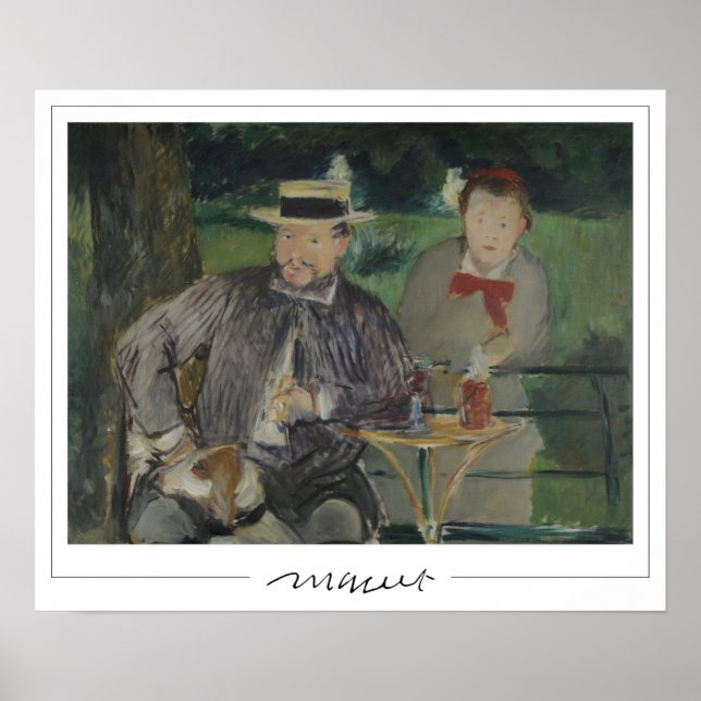 Édouard Manet Zedign Art Poster #17 (Vorne)