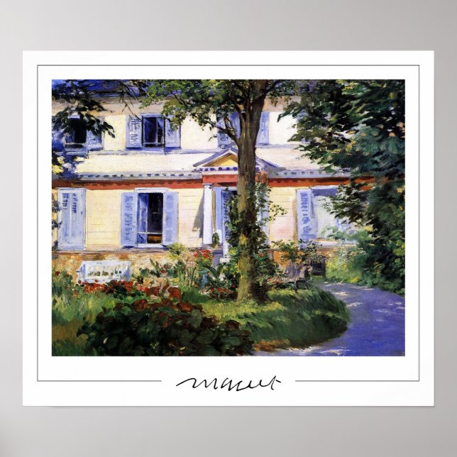 Édouard Manet Zedign Art Poster #196 (Vorne)