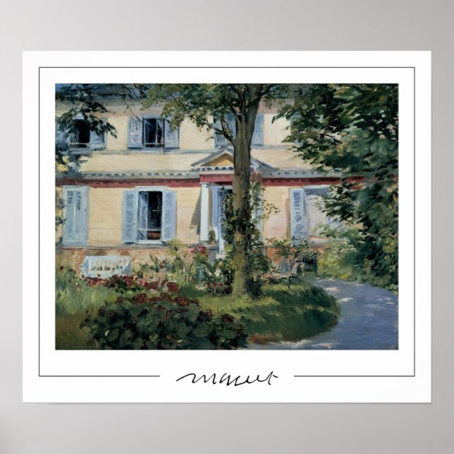 Édouard Manet Zedign Art Poster #202 (Vorne)