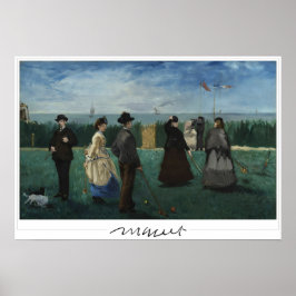 Édouard Manet Zedign Art Poster #211