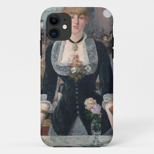 Edouard Manets A-Bar in den Folies-Bergère Case-Mate iPhone Hülle (Rückseite)